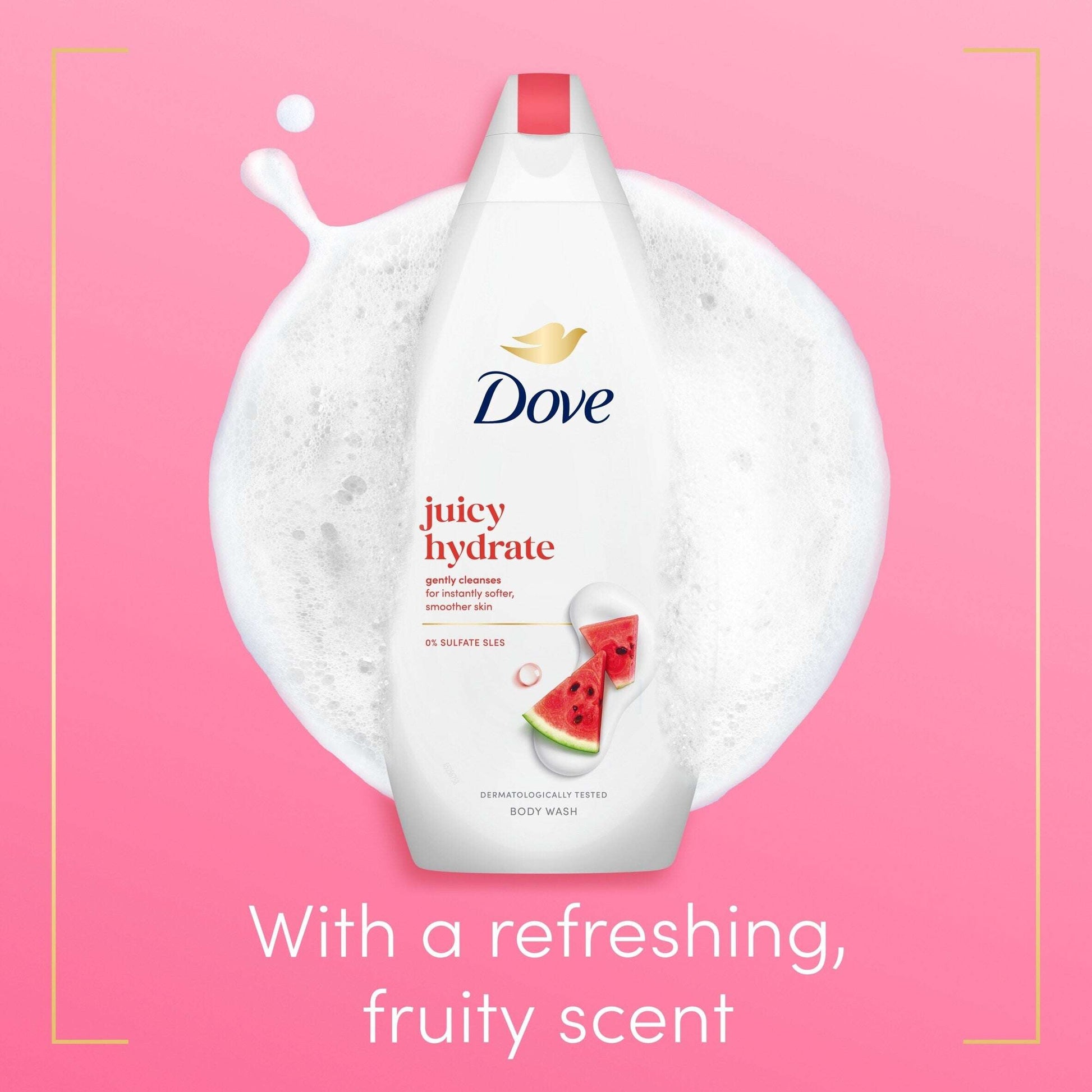 Dove Juicy Hydrate Body Wash Shower Gel 450 ml — image 3