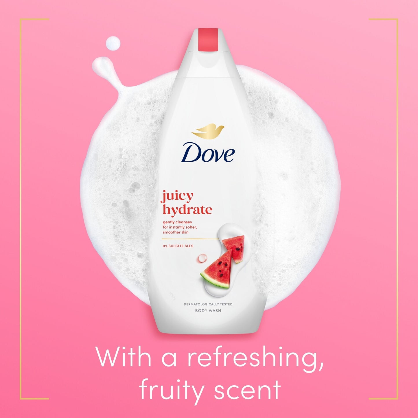 Dove Juicy Hydrate Body Wash Shower Gel 450 ml — image 3