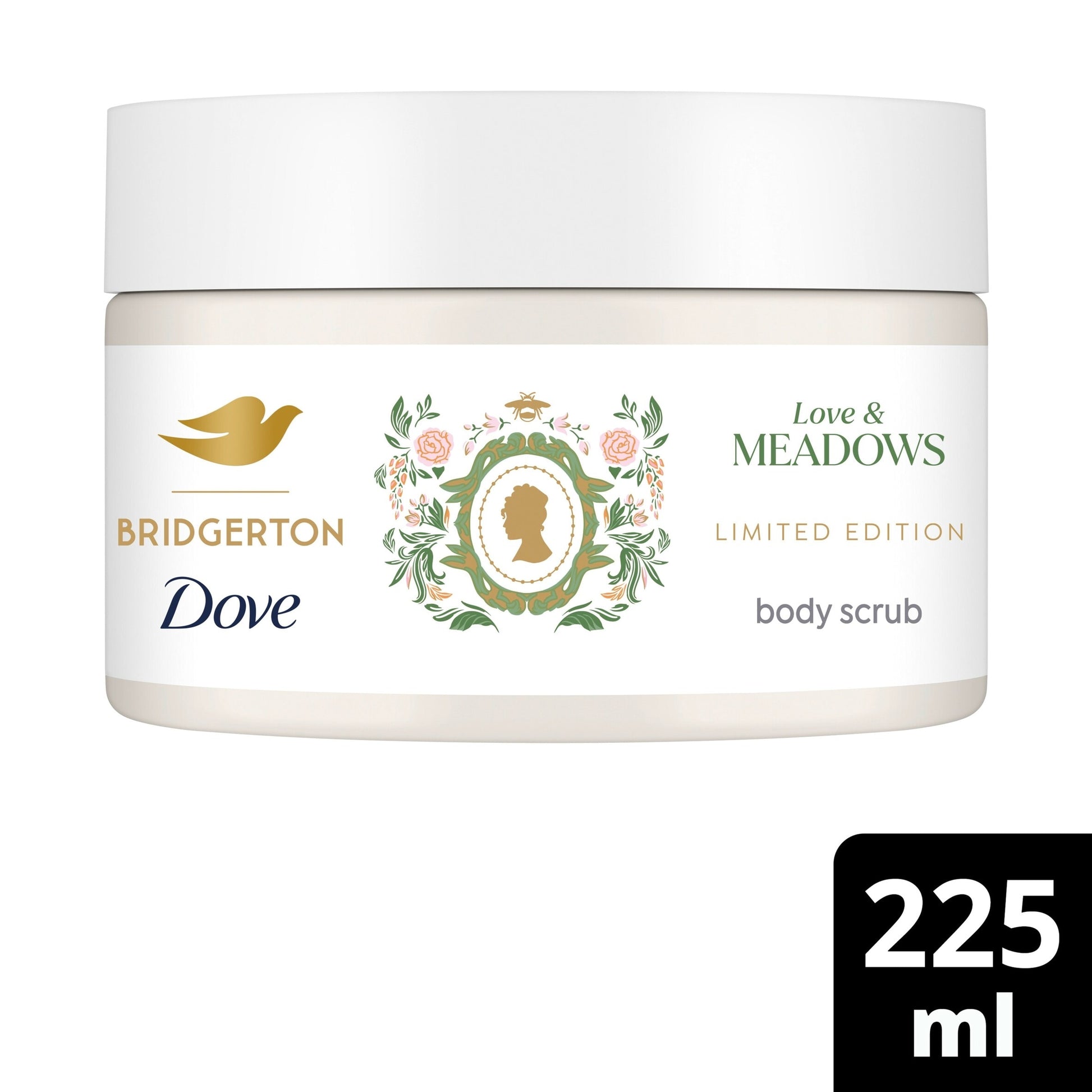Dove Limited Edition Bridgerton Love & Meadows Body Scrub Exfoliant 225 ml — image 1