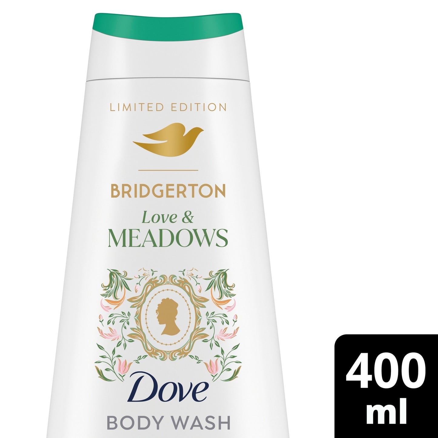 Dove Limited Edition Bridgerton Love & Meadows Body Wash Shower Gel 400ml — image 1