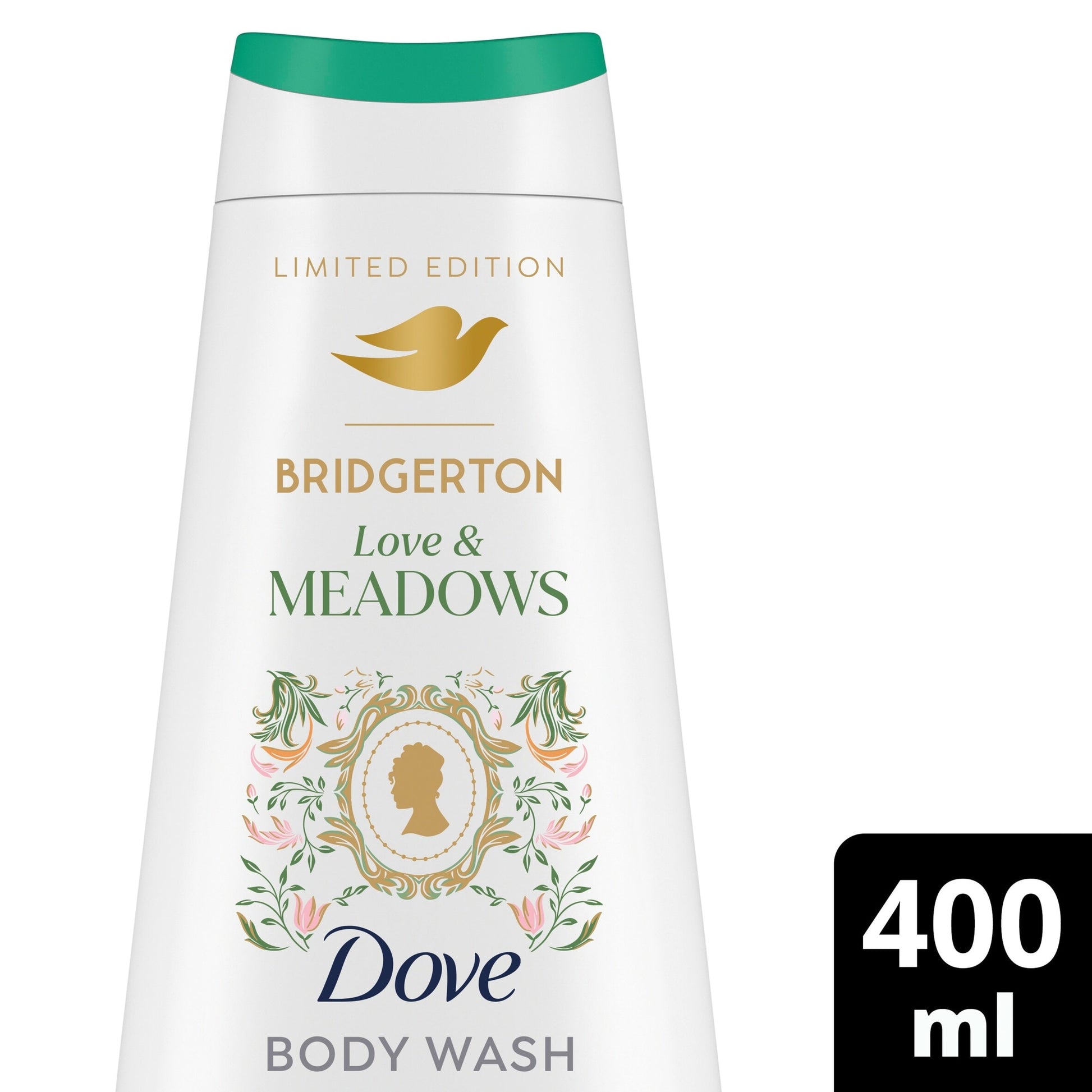 Dove Limited Edition Bridgerton Love & Meadows Body Wash Shower Gel 400ml — image 1