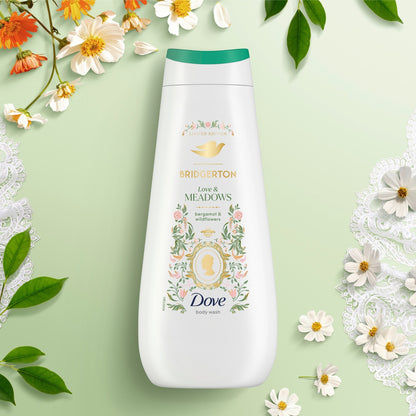 Dove Limited Edition Bridgerton Love & Meadows Body Wash Shower Gel 400ml — image 2