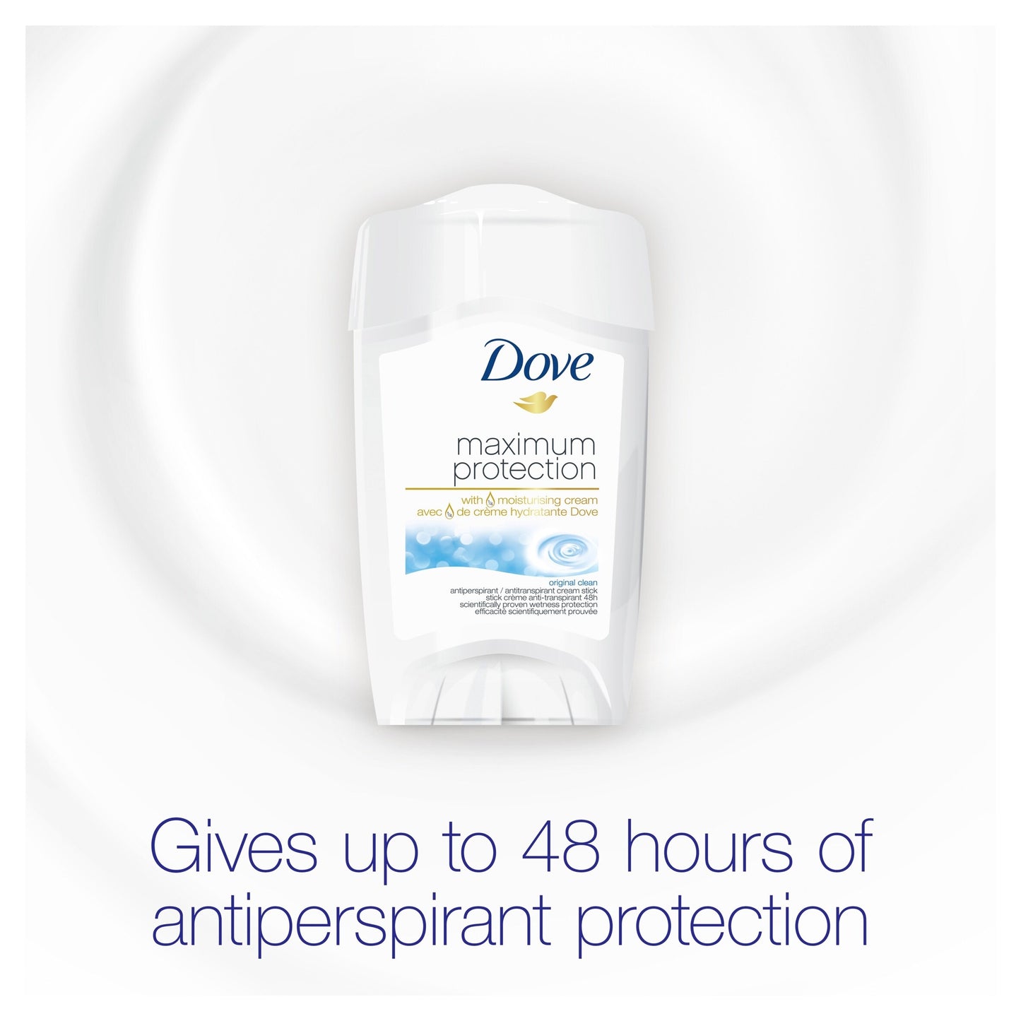 Dove Maximum Protection Original Antiperspirant Deodorant Cream 45ml — image 2