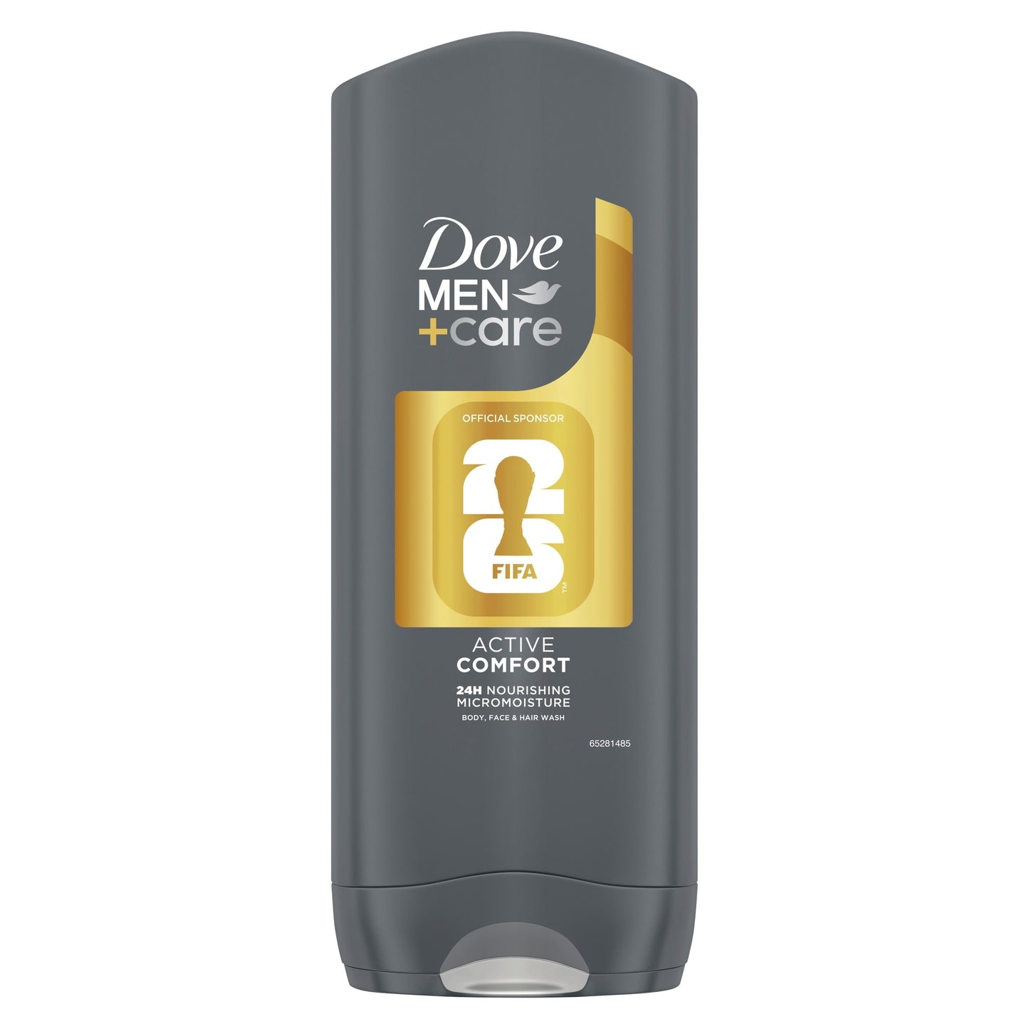 Dove Men+Care Active Comfort 3-in1 Hair, Face & Body Wash Shower Gel 400ml — image 1