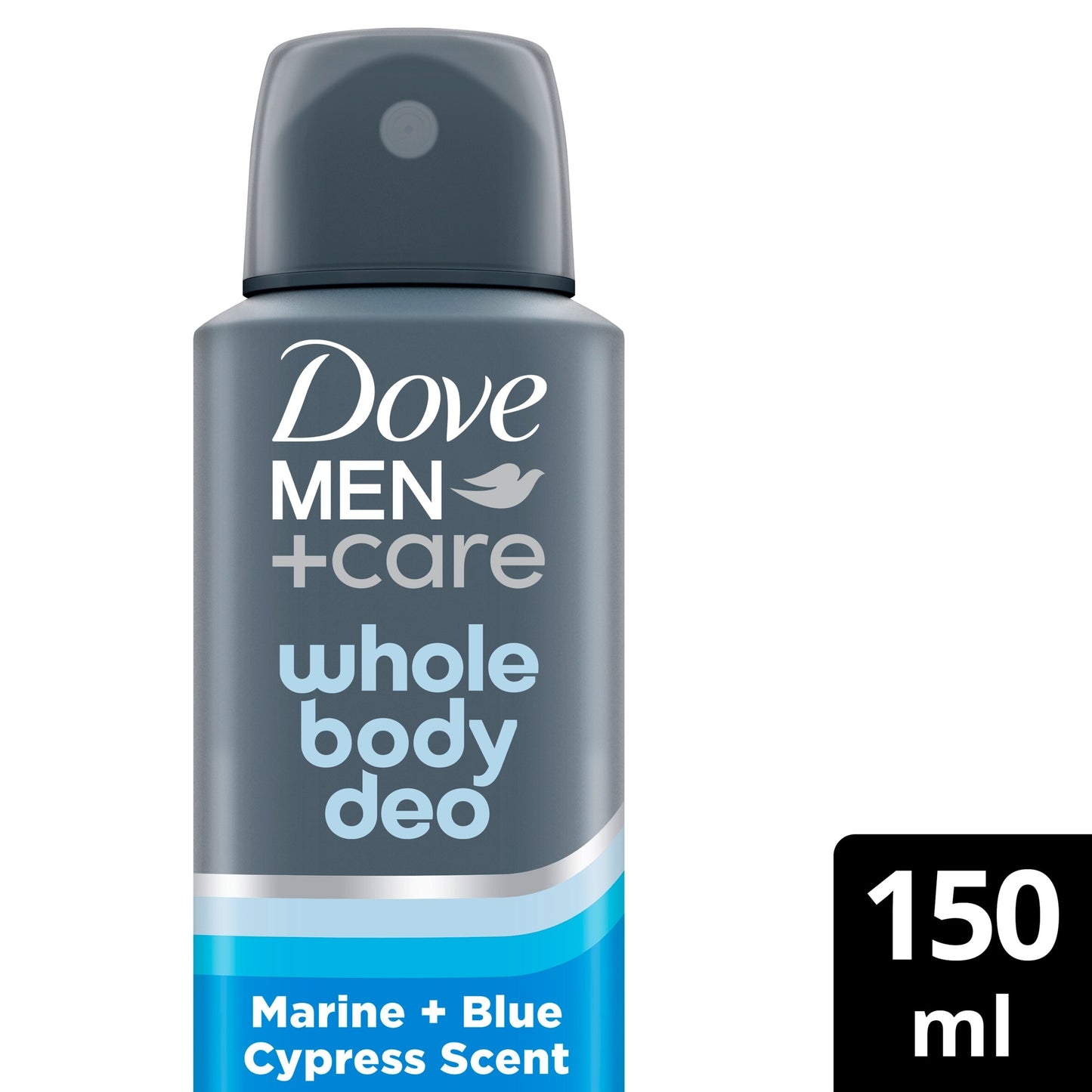 Dove Men+Care Marine & Blue Cypress​ 48h Whole Body Deodorant Spray 150ml — image 1