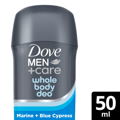 Dove Men+Care Marine & Blue Cypress​ 48h Whole Body Deodorant Stick 50ml — image 1
