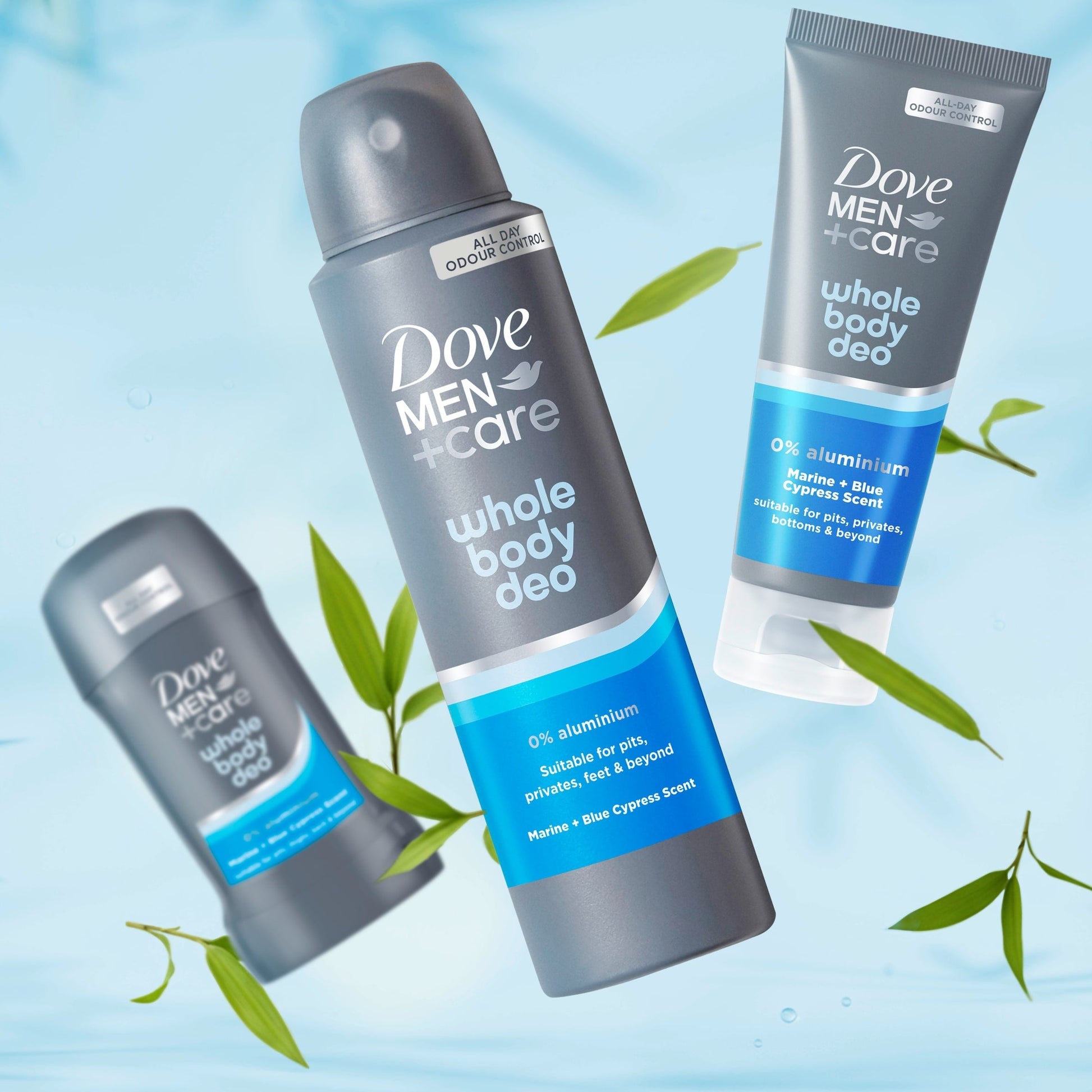 Dove Men+Care Marine & Blue Cypress​ 48h Whole Body Deodorant Stick 50ml — image 5
