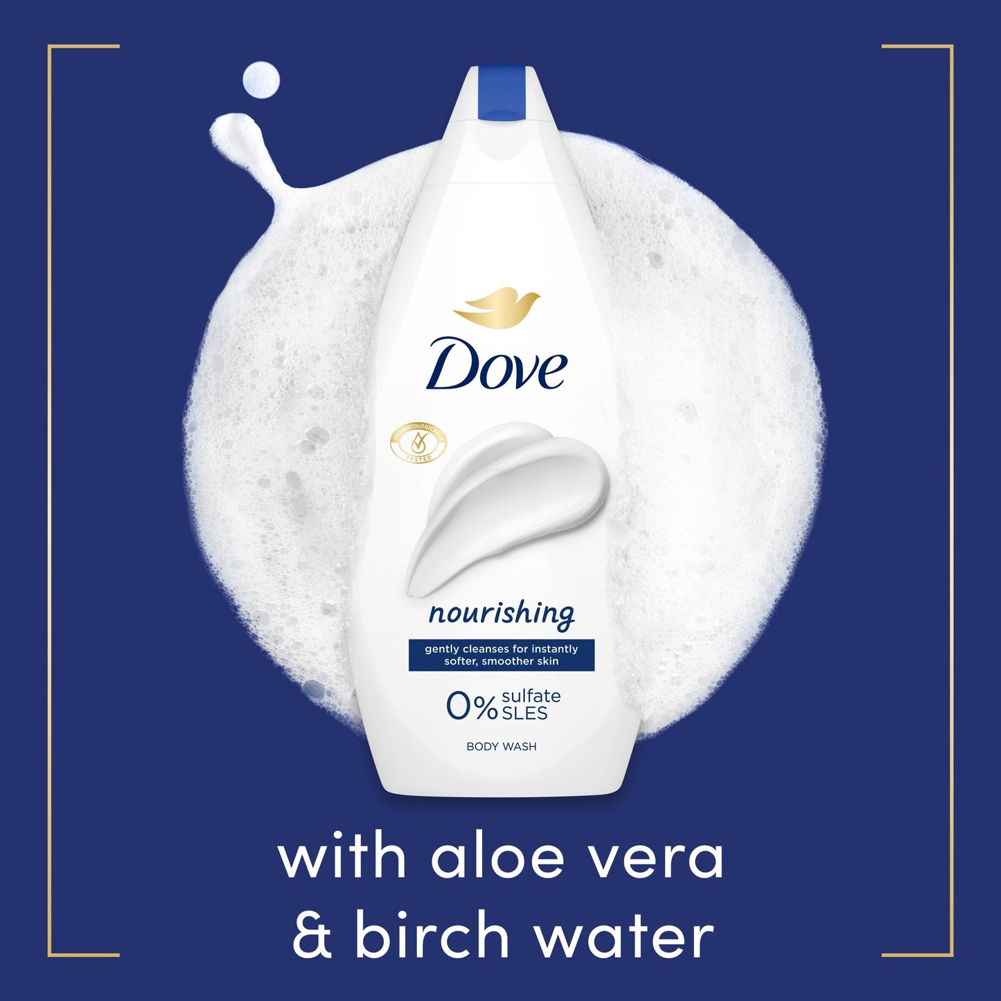 Dove Nourishing Body Wash Shower Gel 450 ml — image 3