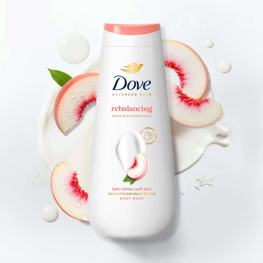 Dove Rebalancing 24hr Moisturisation Advanced Care Body Wash Shower Gel 400ml — image 2