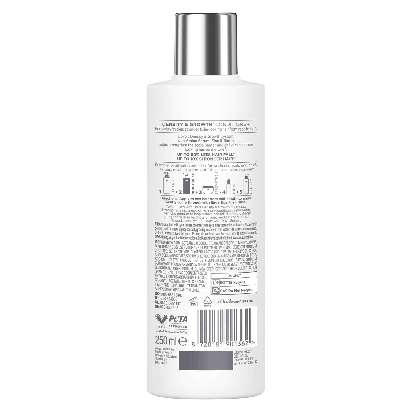 Dove Scalp Hair Therapy Density & Growth Conditioner 250ml