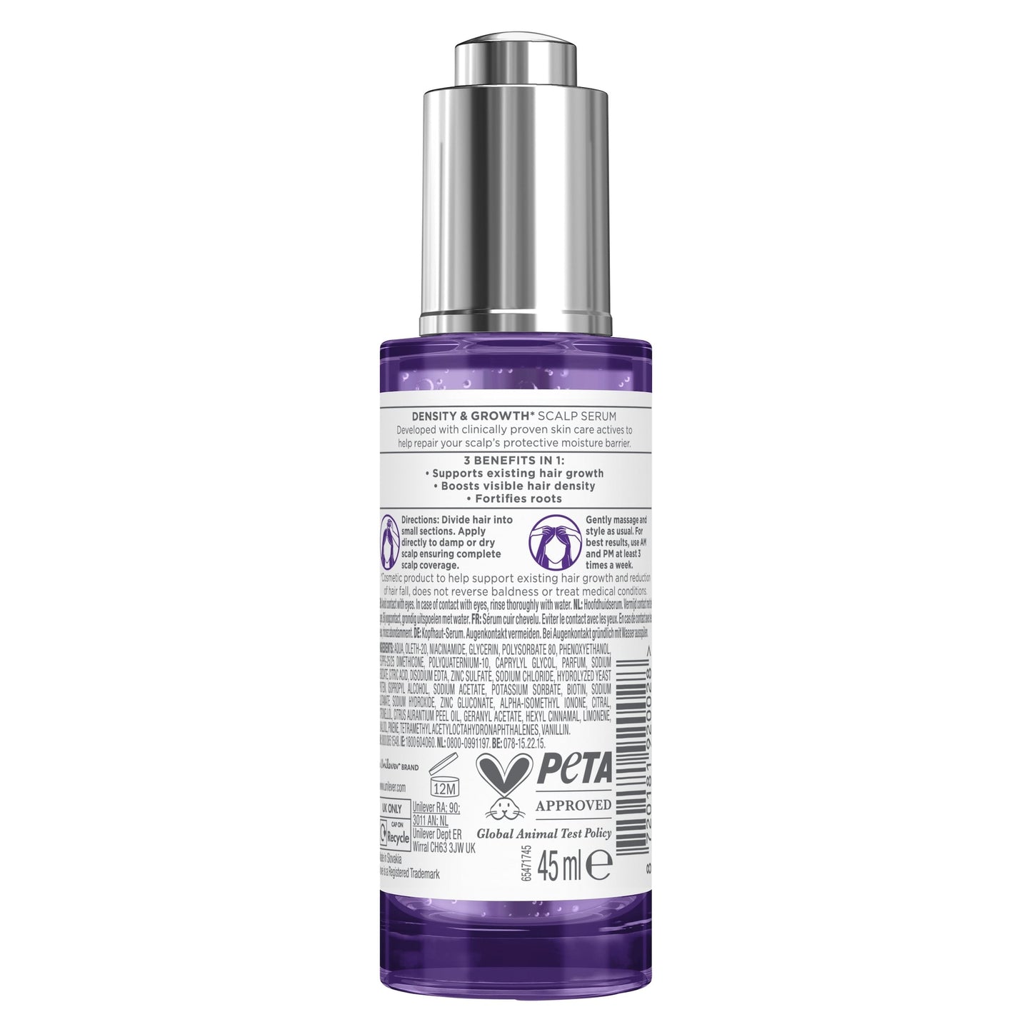 Dove Scalp Hair Therapy Density & Growth Scalp Serum 45ml — image 2