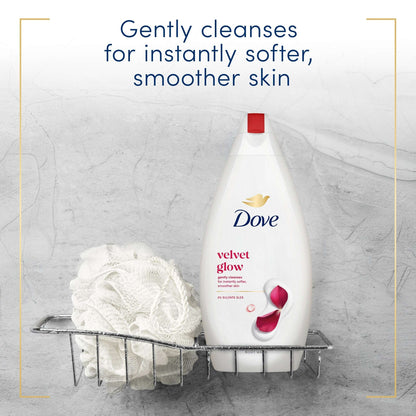 Dove Silky Velvet Body Wash Shower Gel 450 ml — image 4