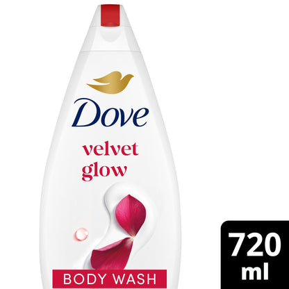 Dove Velvet Glow Body Wash Shower Gel 720ml — image 1