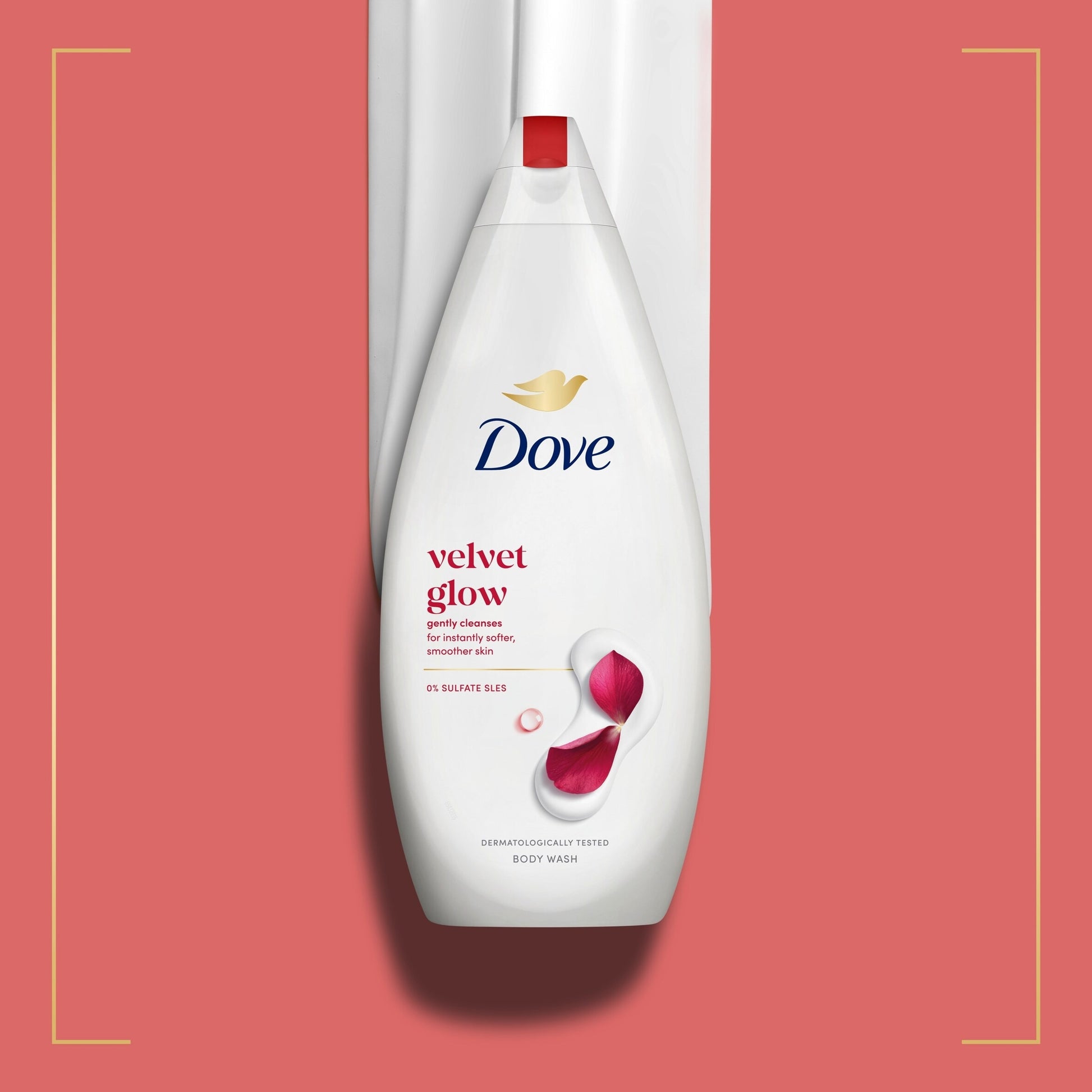 Dove Velvet Glow Body Wash Shower Gel 720ml — image 2