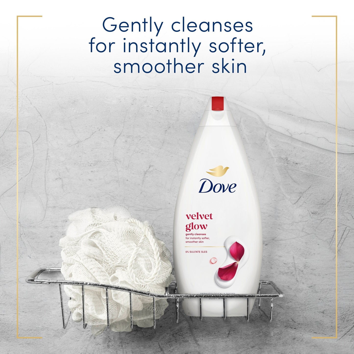 Dove Velvet Glow Body Wash Shower Gel 720ml — image 4