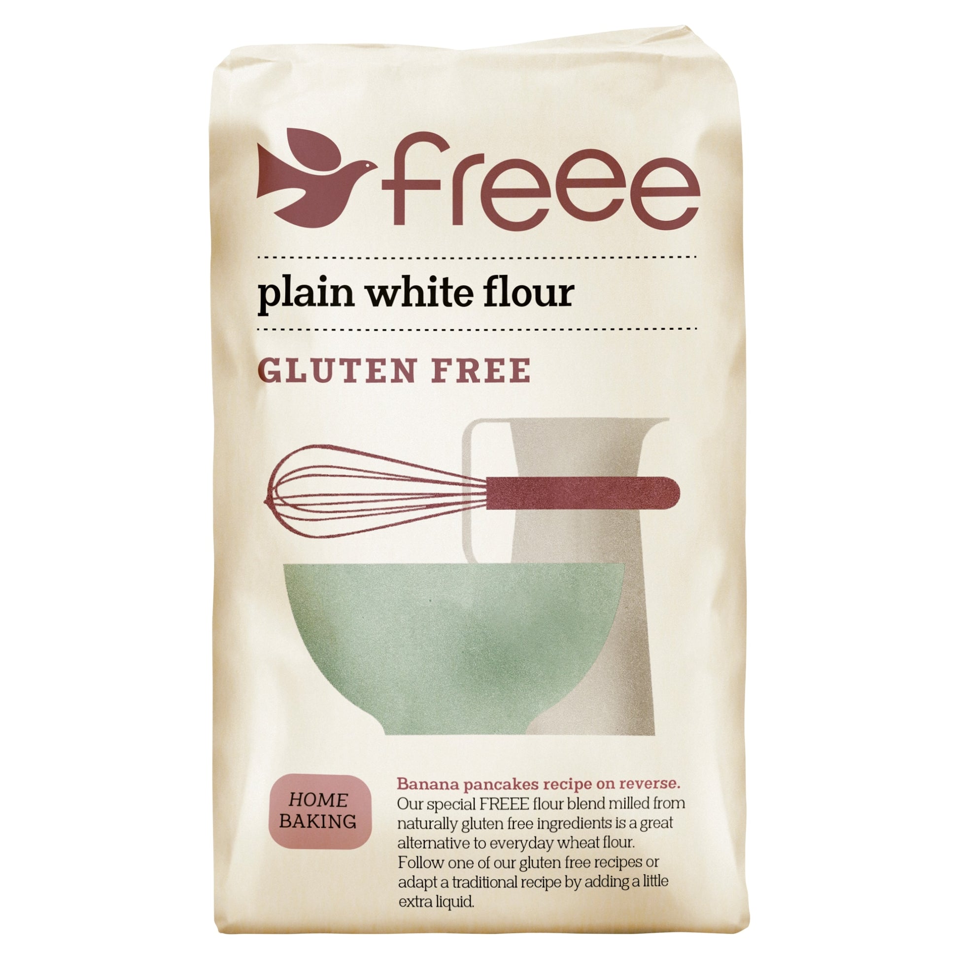 Doves Farm Gluten Free Plain Flour 1Kg — image 1