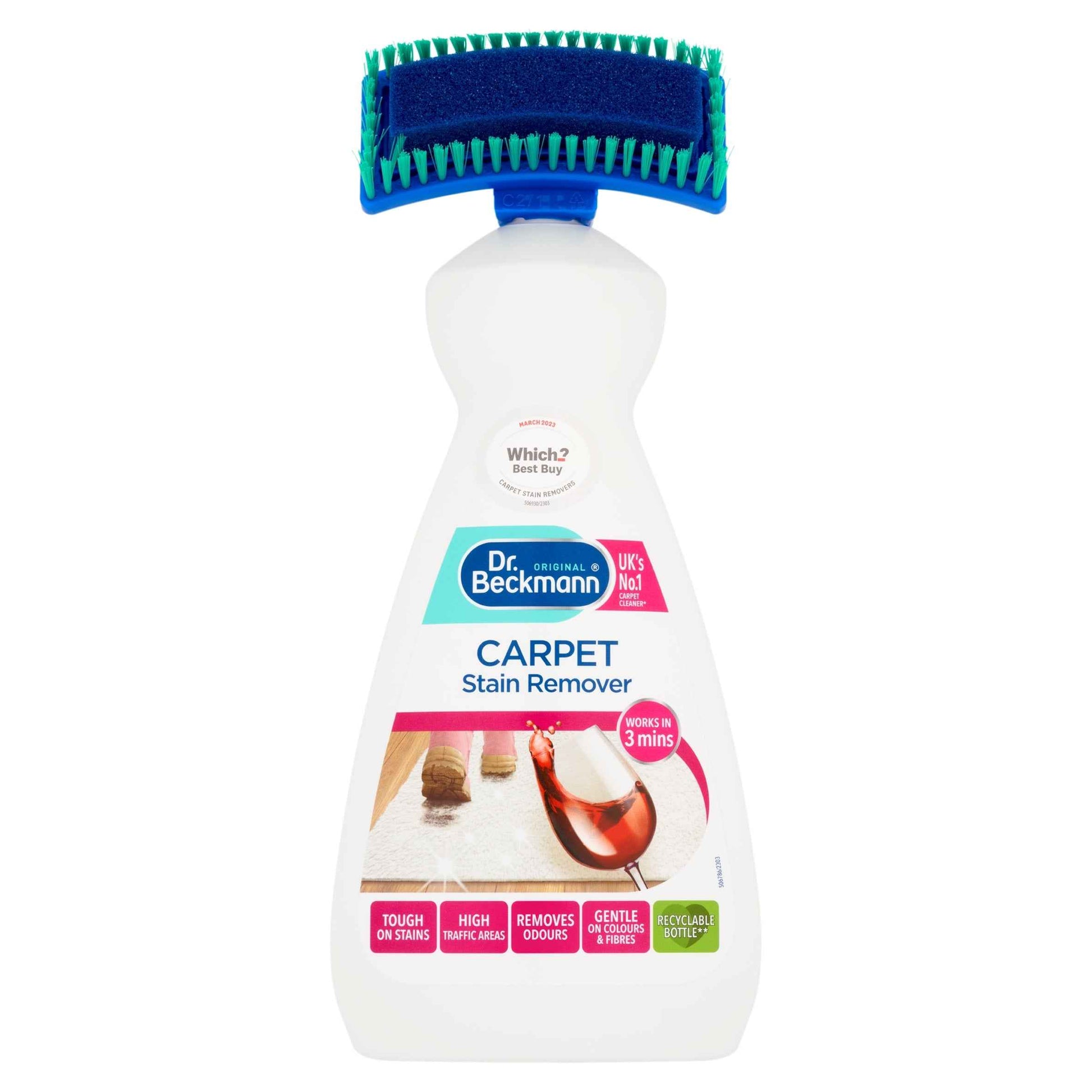 Dr Beckmann Carpet Cleaner Brush 650ml