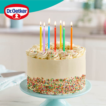 Dr. Oetker 12 Rainbow Birthday Candles — image 2