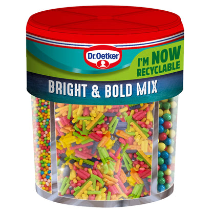 Dr Oetker Bright & Bold Sprinkles Mix 109G — image 1
