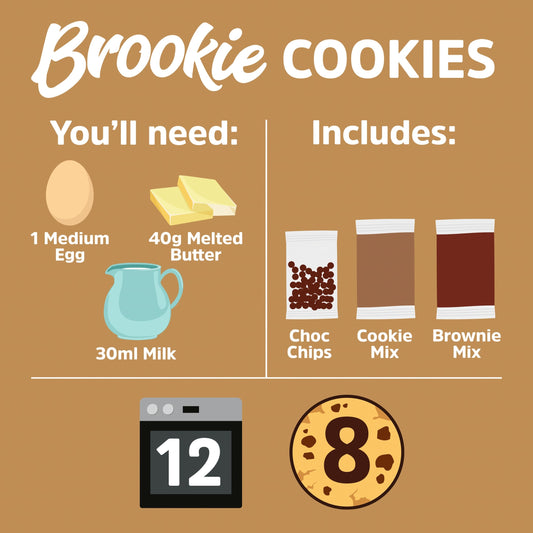 Dr Oetker Brookie Cookies Baking Mix 390G — image 2