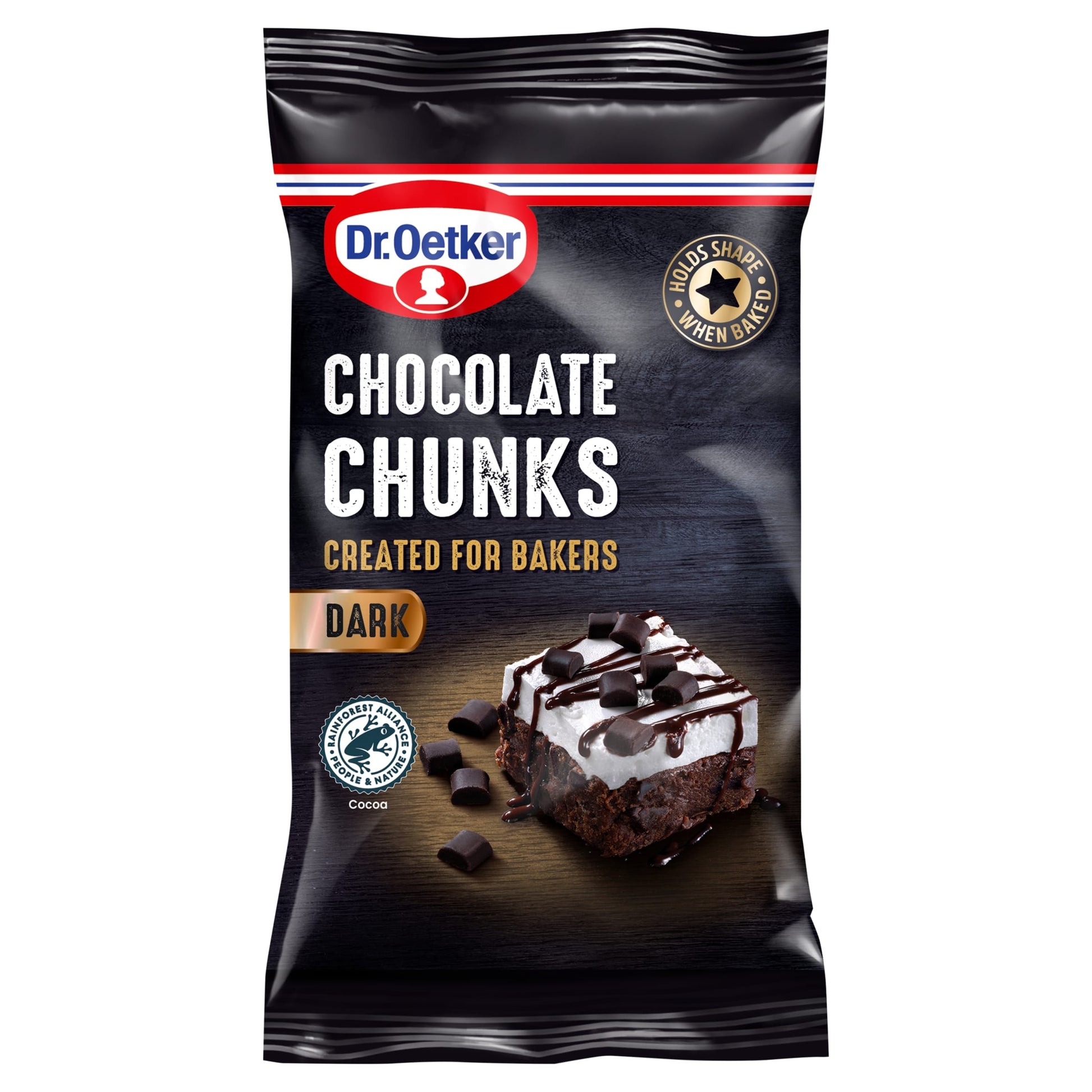 Dr. Oetker Chocolate Chunks Dark 100g — image 1