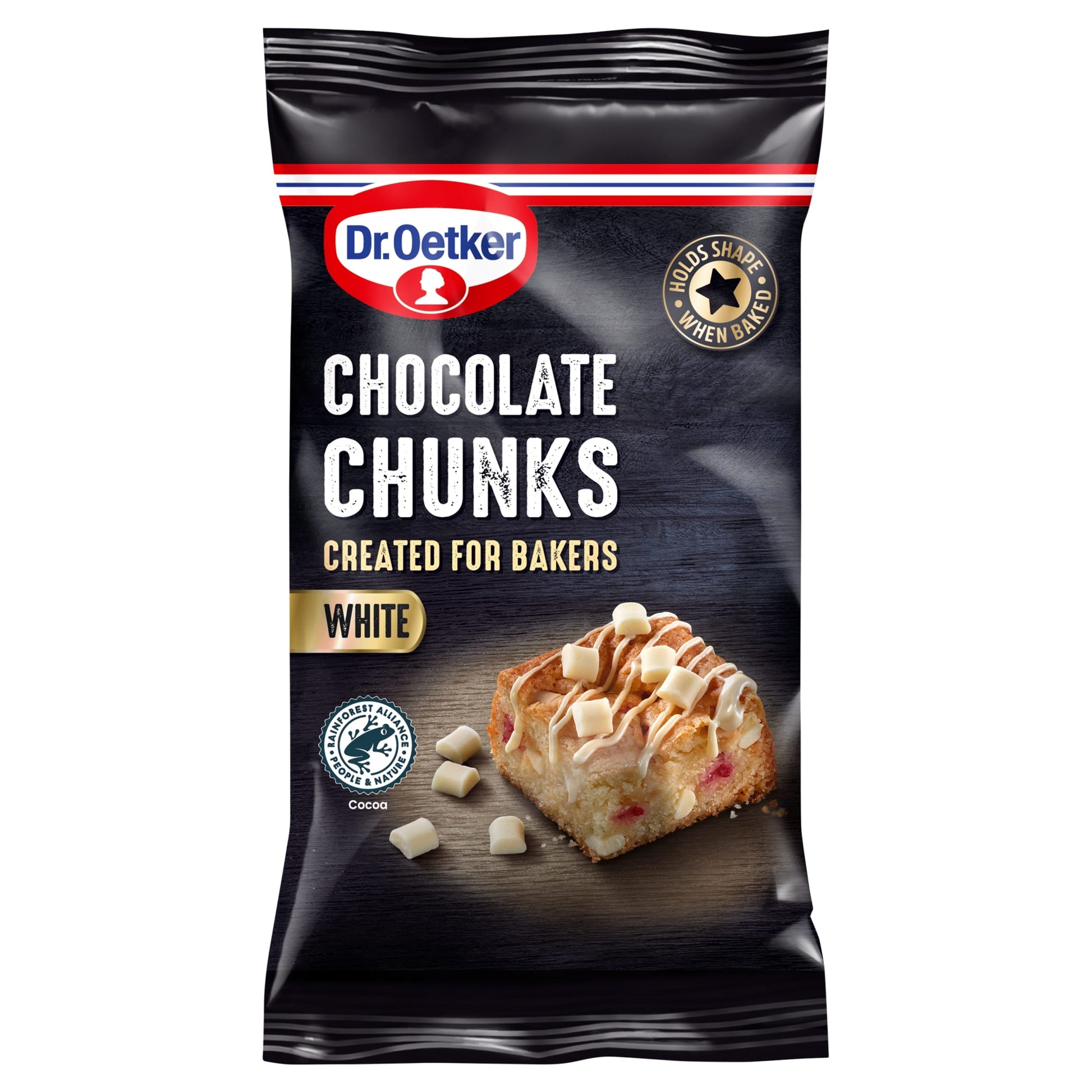Dr. Oetker Chocolate Chunks White 100g — image 1
