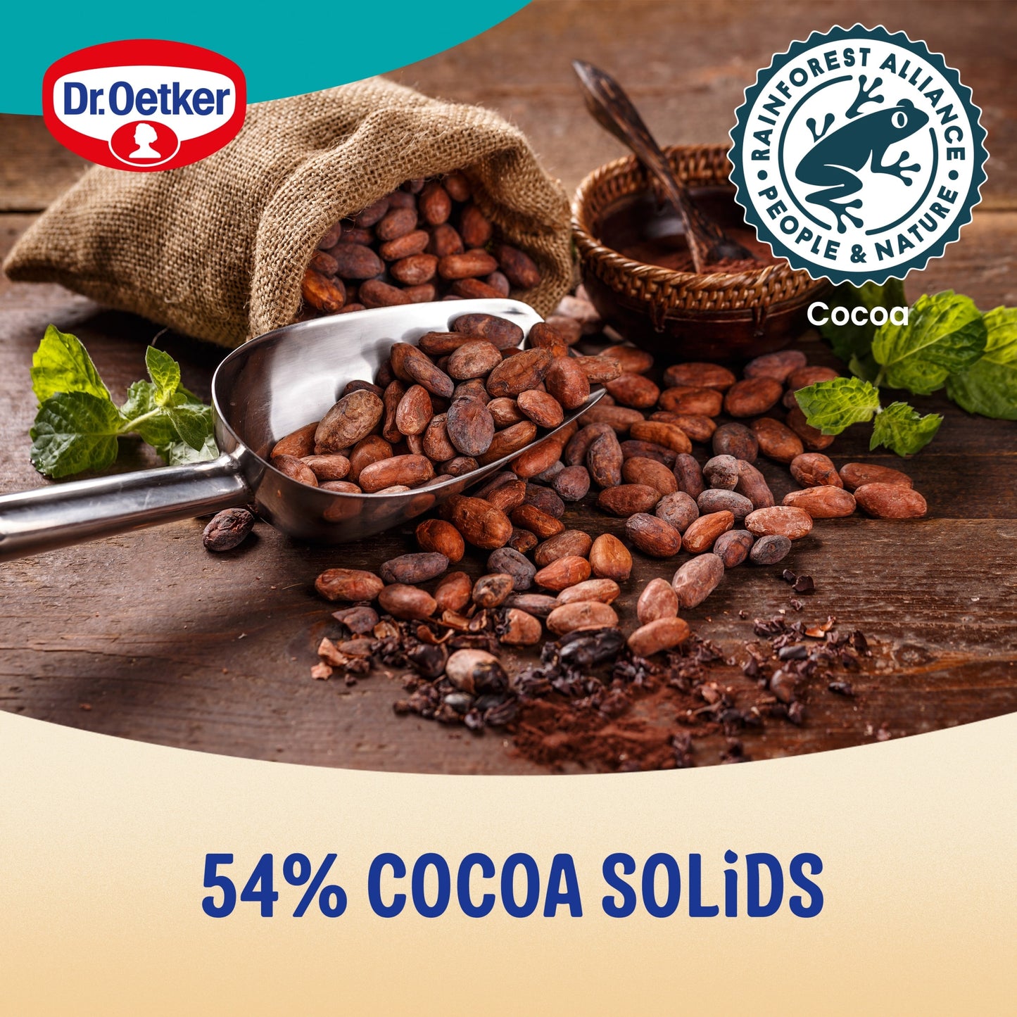 Dr. Oetker Dark Chocolate 54% Cocoa 100G — image 2