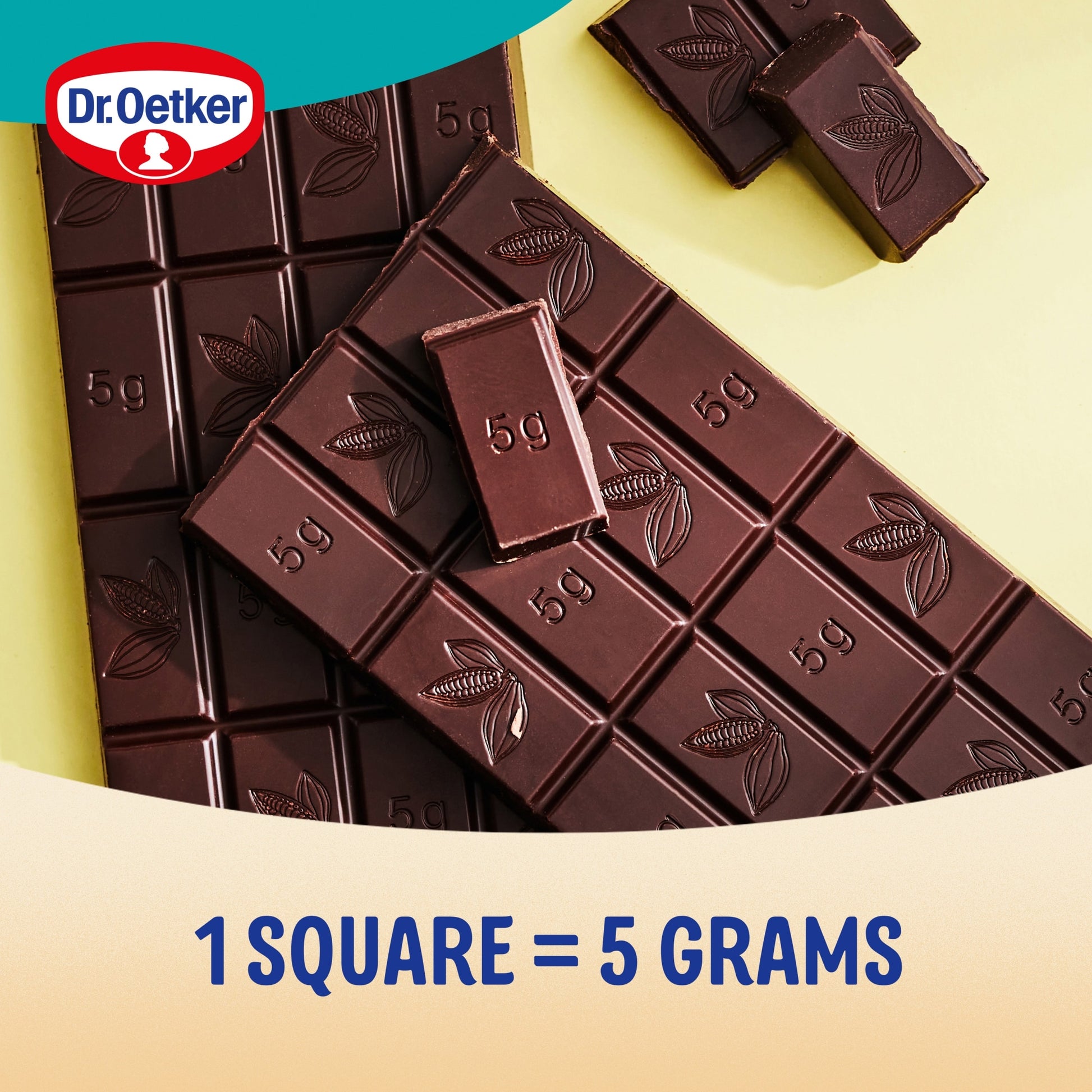 Dr. Oetker Dark Chocolate 54% Cocoa 100G — image 4