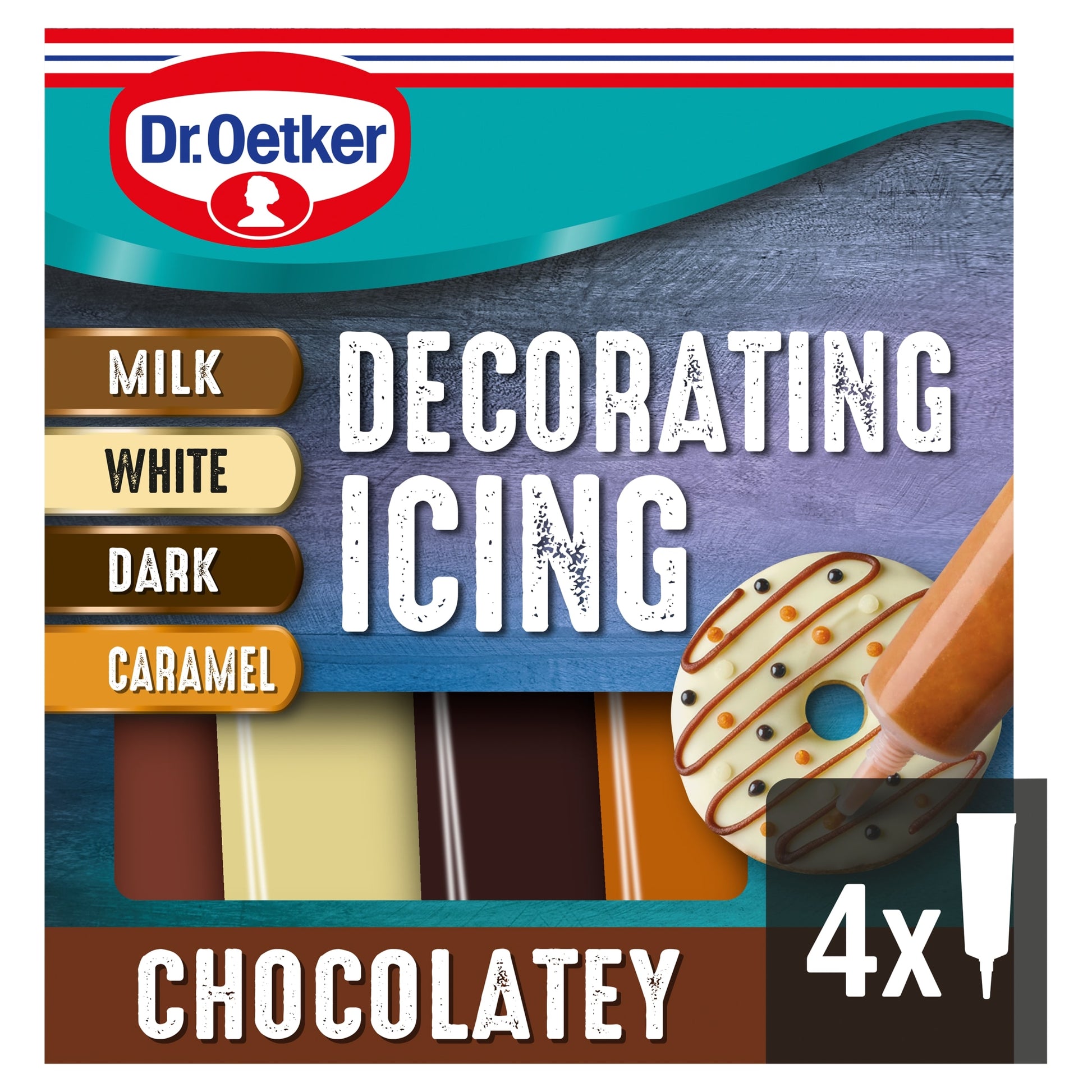 Dr. Oetker Decorating Icing Chocolatey 76g — image 1