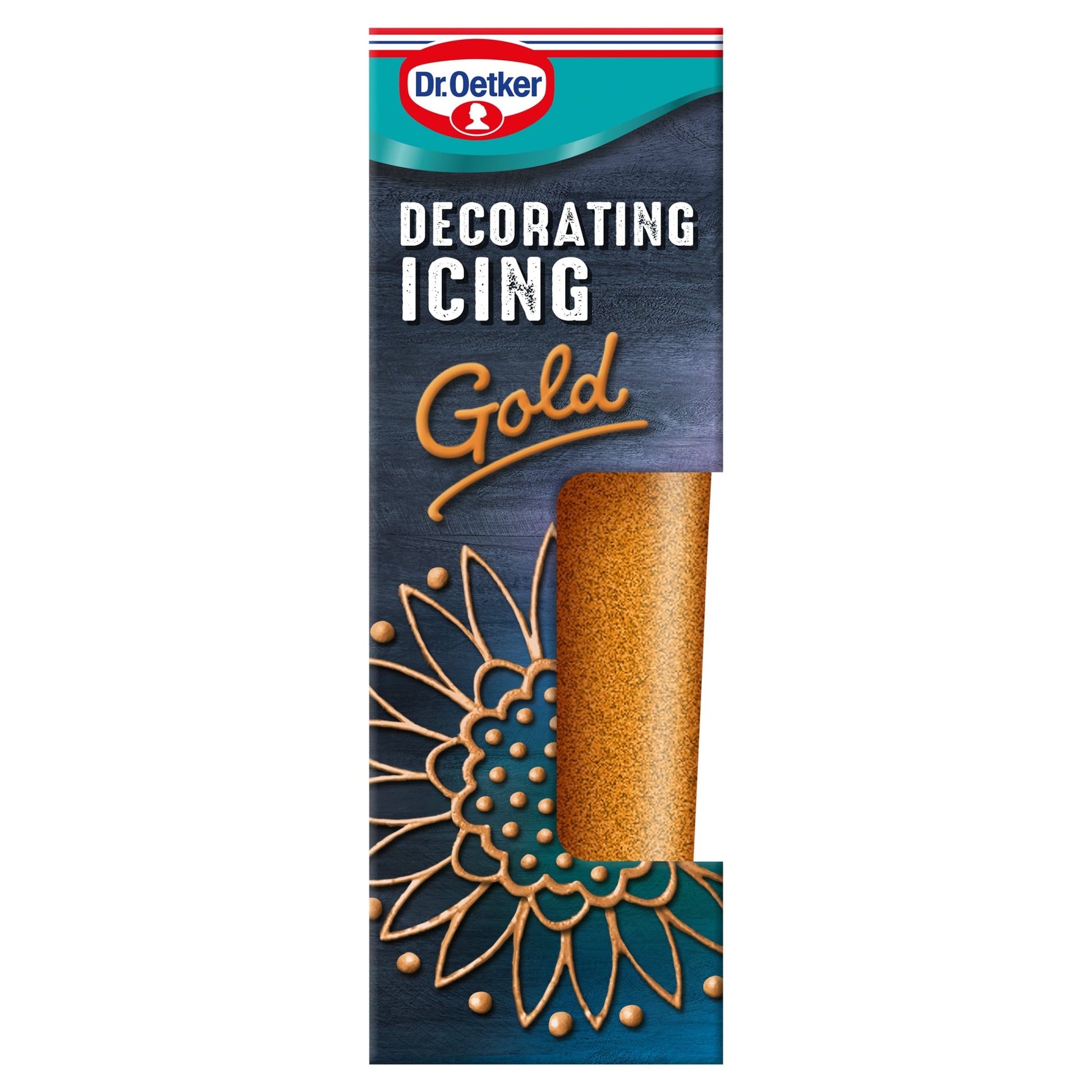 Dr Oetker Decorating Icing Gold 50G — image 1