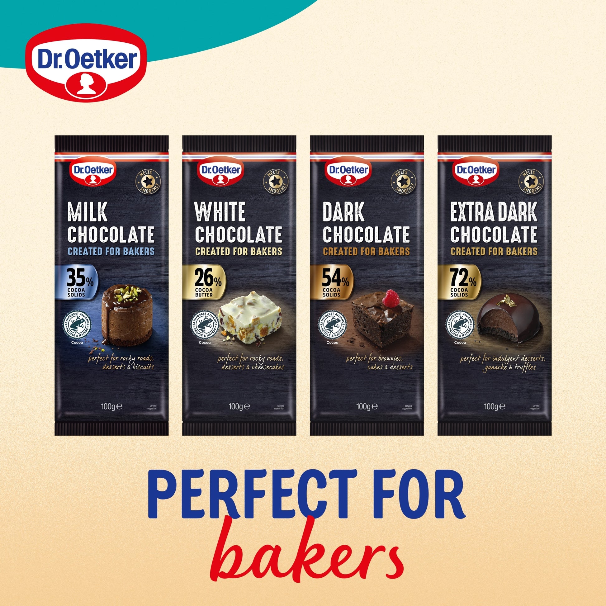 Dr. Oetker Extra Dark Chocolate 72% 100g — image 5