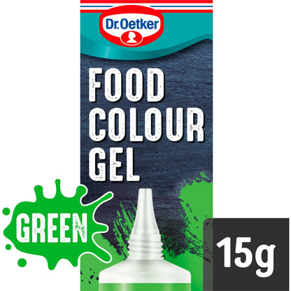 Dr. Oetker Extra Strong Food Colour Gel - Green 15g — image 1