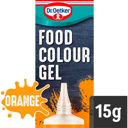 Dr. Oetker Extra Strong Food Colour Gel - Orange 15g — image 1