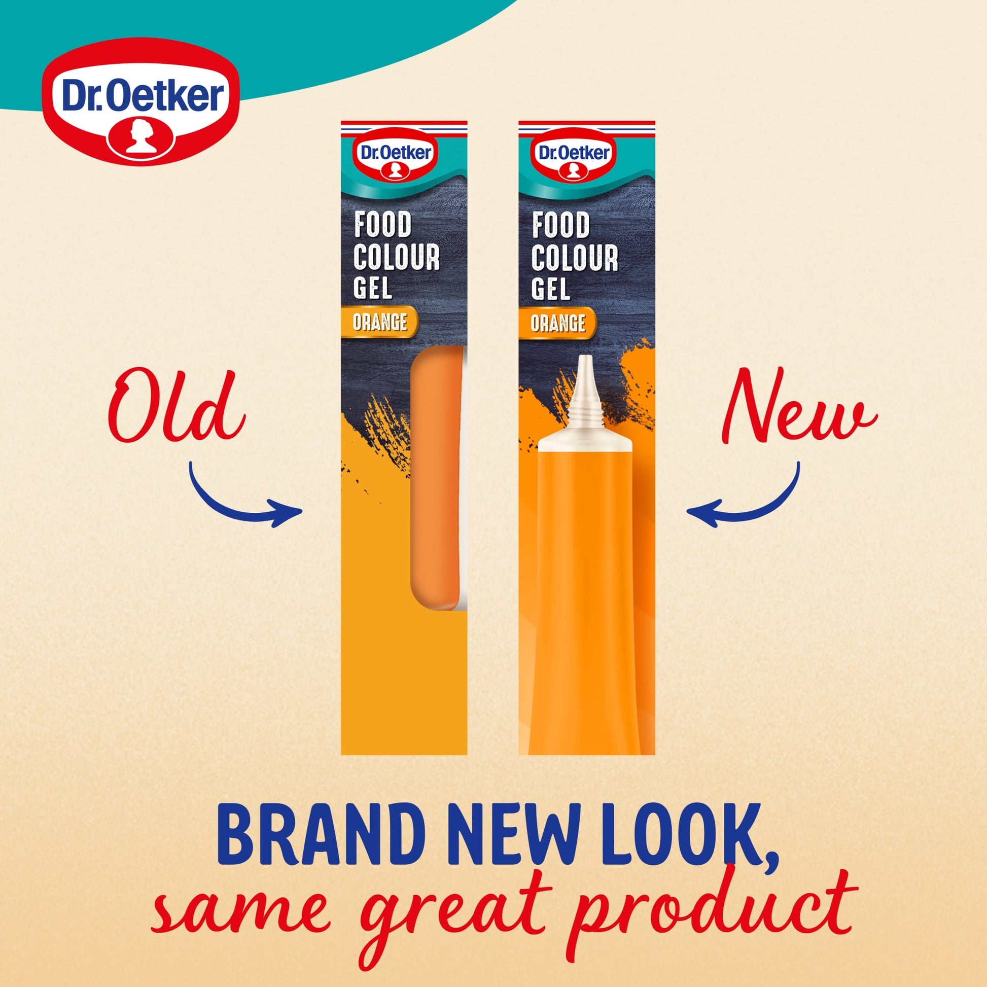 Dr. Oetker Extra Strong Food Colour Gel - Orange 15g — image 2