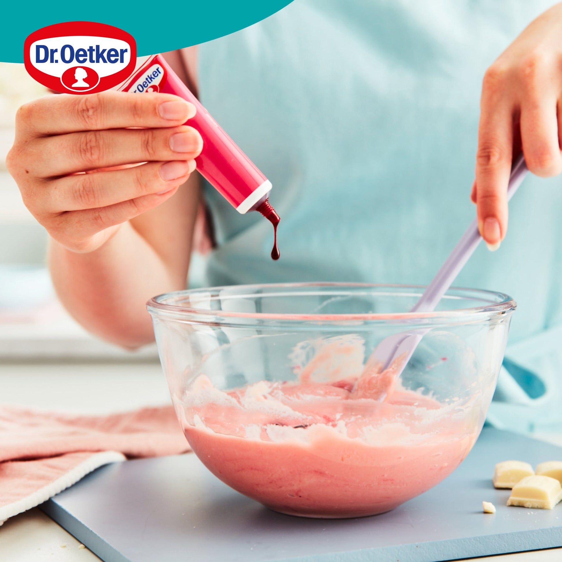 Dr. Oetker Extra Strong Food Colour Gel - Pink 15g — image 3