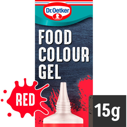 Dr. Oetker Extra Strong Food Colour Gel - Red 15g — image 1