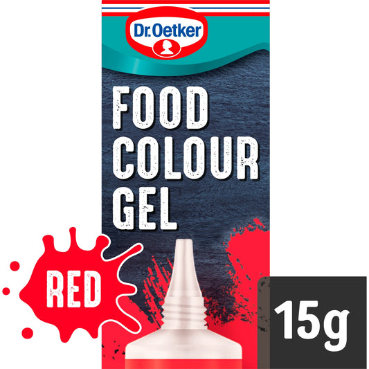 Dr. Oetker Extra Strong Food Colour Gel - Red 15g — image 1