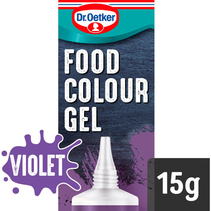 Dr. Oetker Extra Strong Food Colour Gel - Violet 15g — image 1
