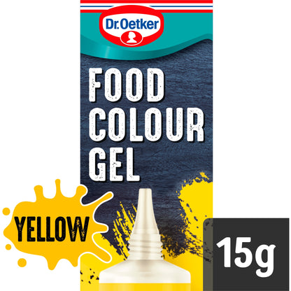 Dr. Oetker Extra Strong Food Colour Gel - Yellow 15g — image 1