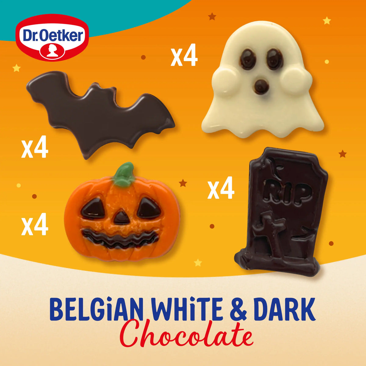 Dr. Oetker Halloween Chocolate Cake Decorations 16g — image 2