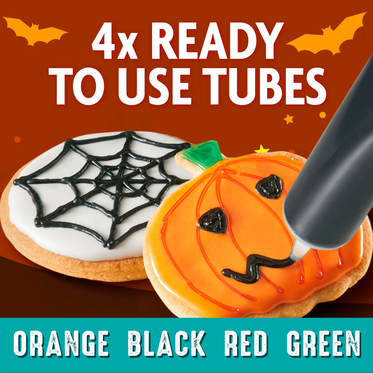 Dr. Oetker Halloween Decorating Icing 4 x19g — image 3