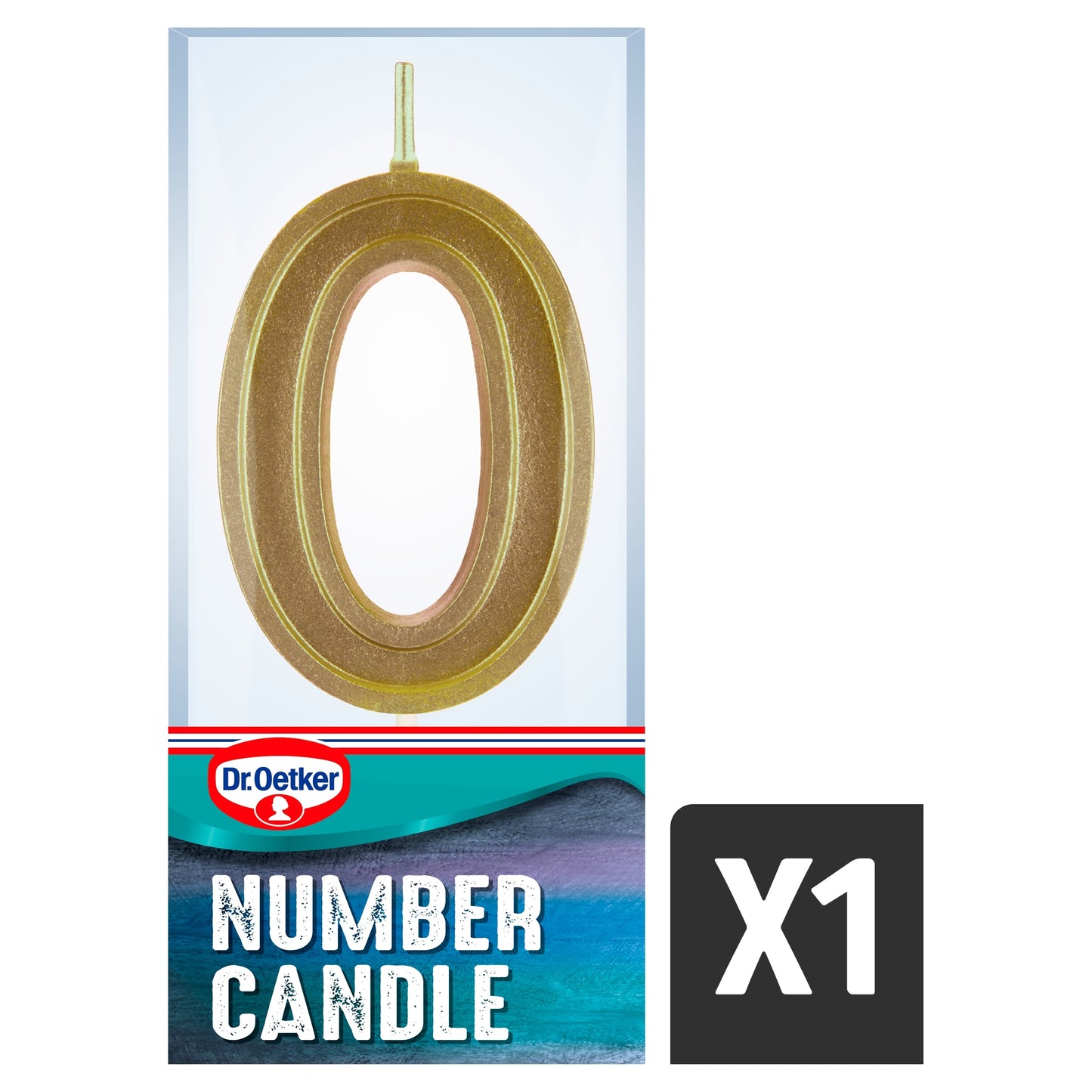 Dr. Oetker Number 0 Candle — image 1