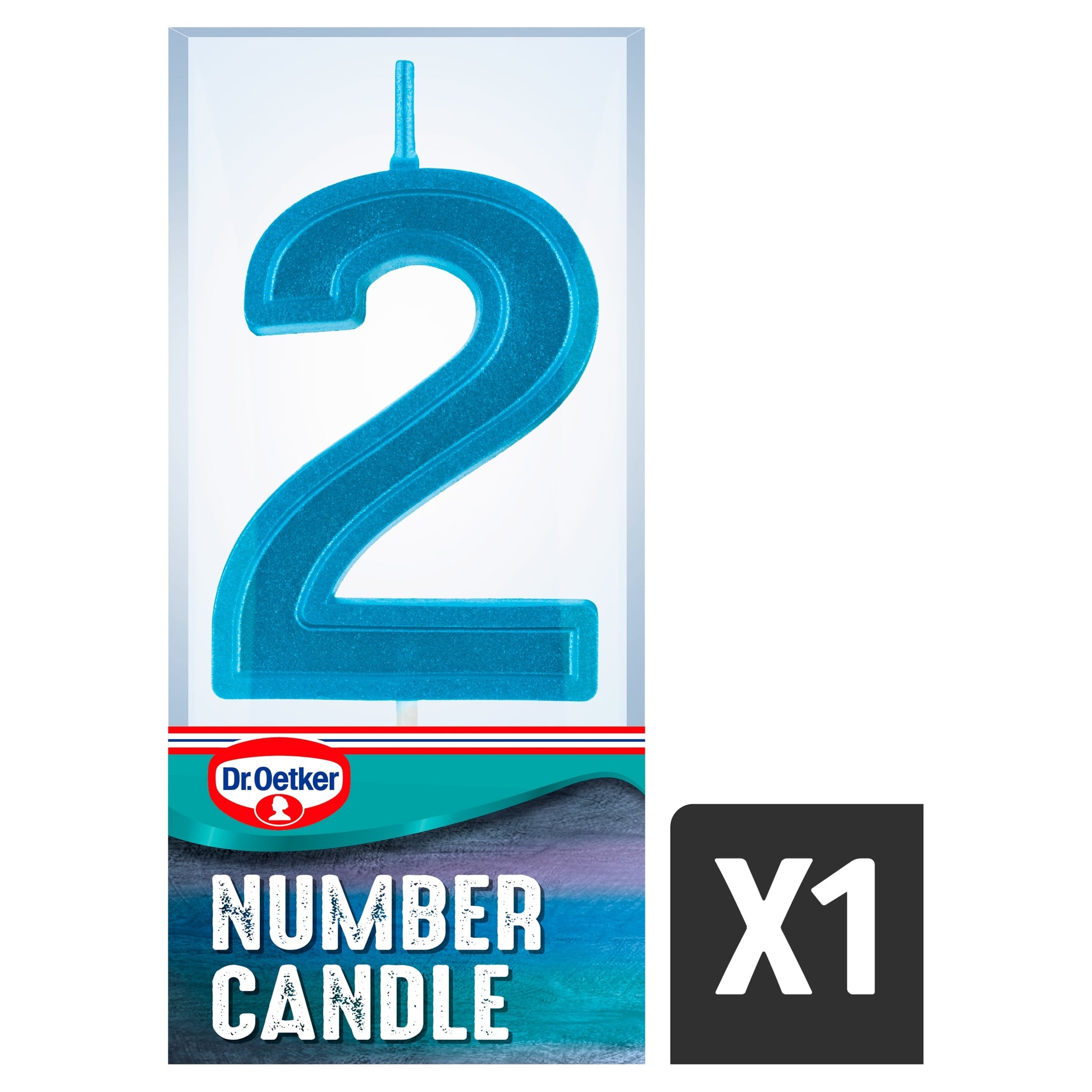 Dr. Oetker Number 2 Candle — image 1