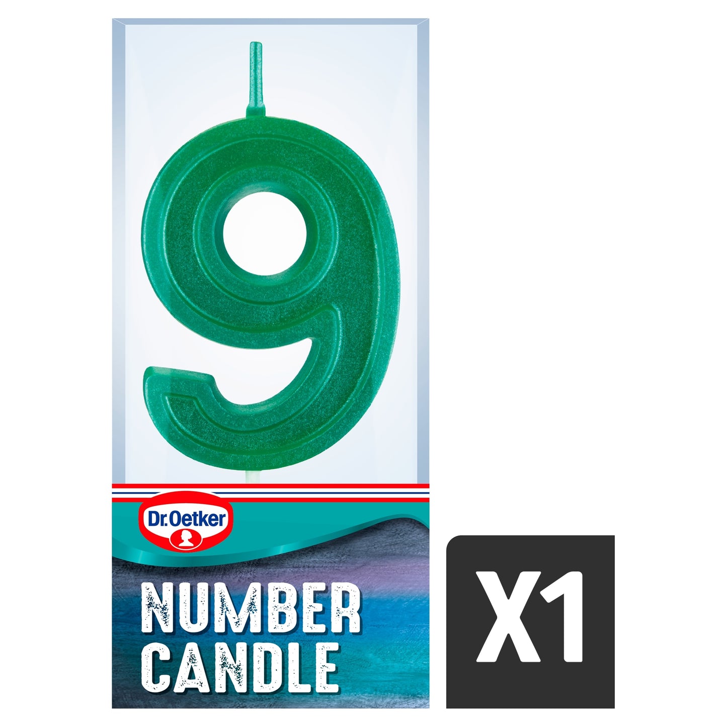 Dr. Oetker Number 9 Candle — image 1