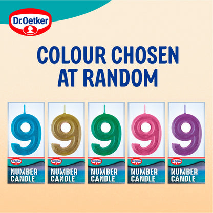 Dr. Oetker Number 9 Candle — image 2