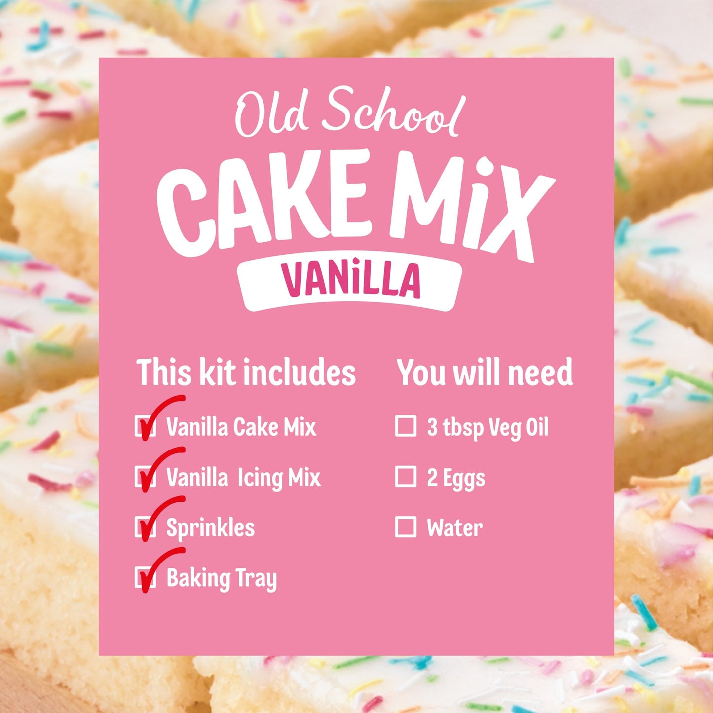 Dr. Oetker Old School Cake Mix - Vanilla 436g — image 4