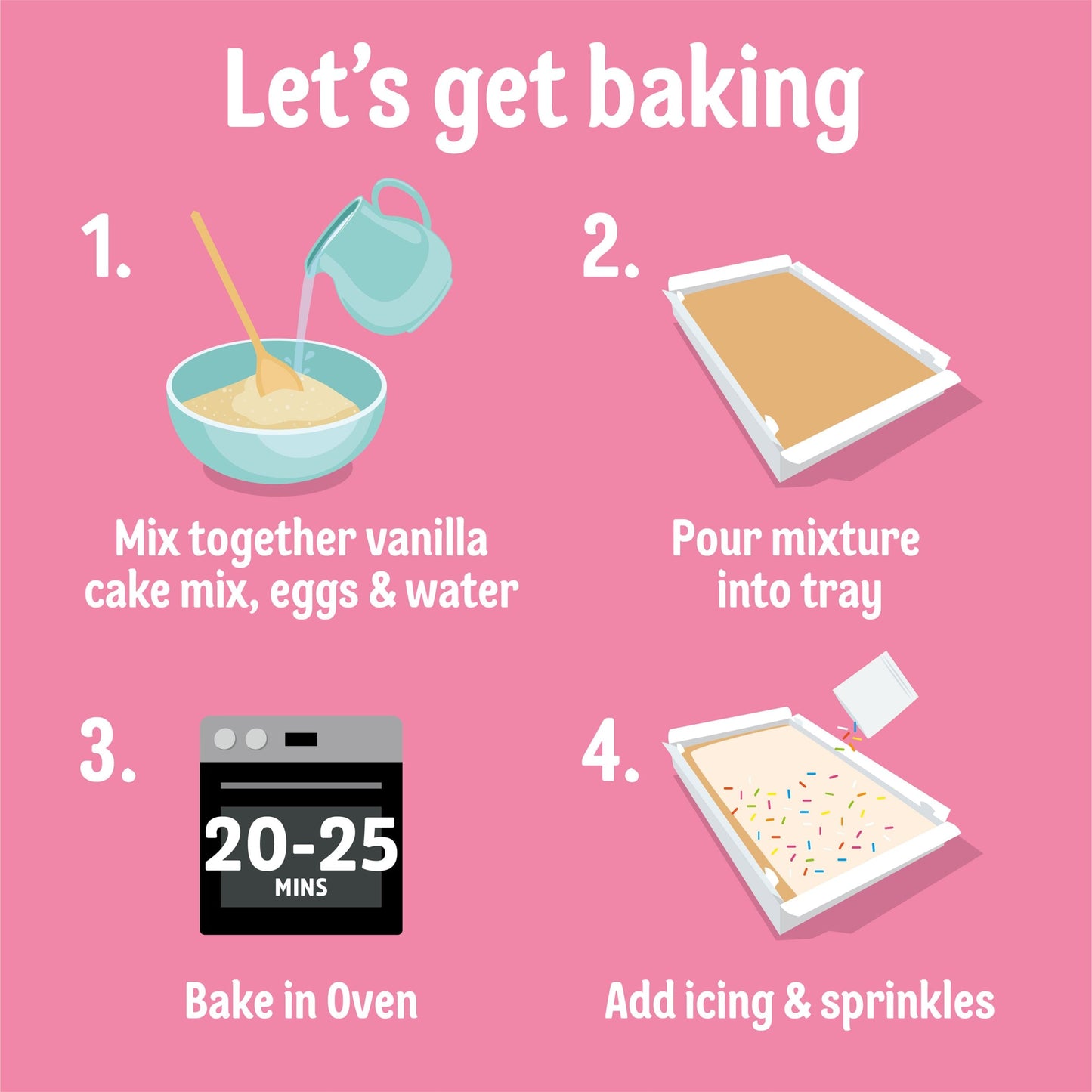 Dr. Oetker Old School Cake Mix - Vanilla 436g — image 5
