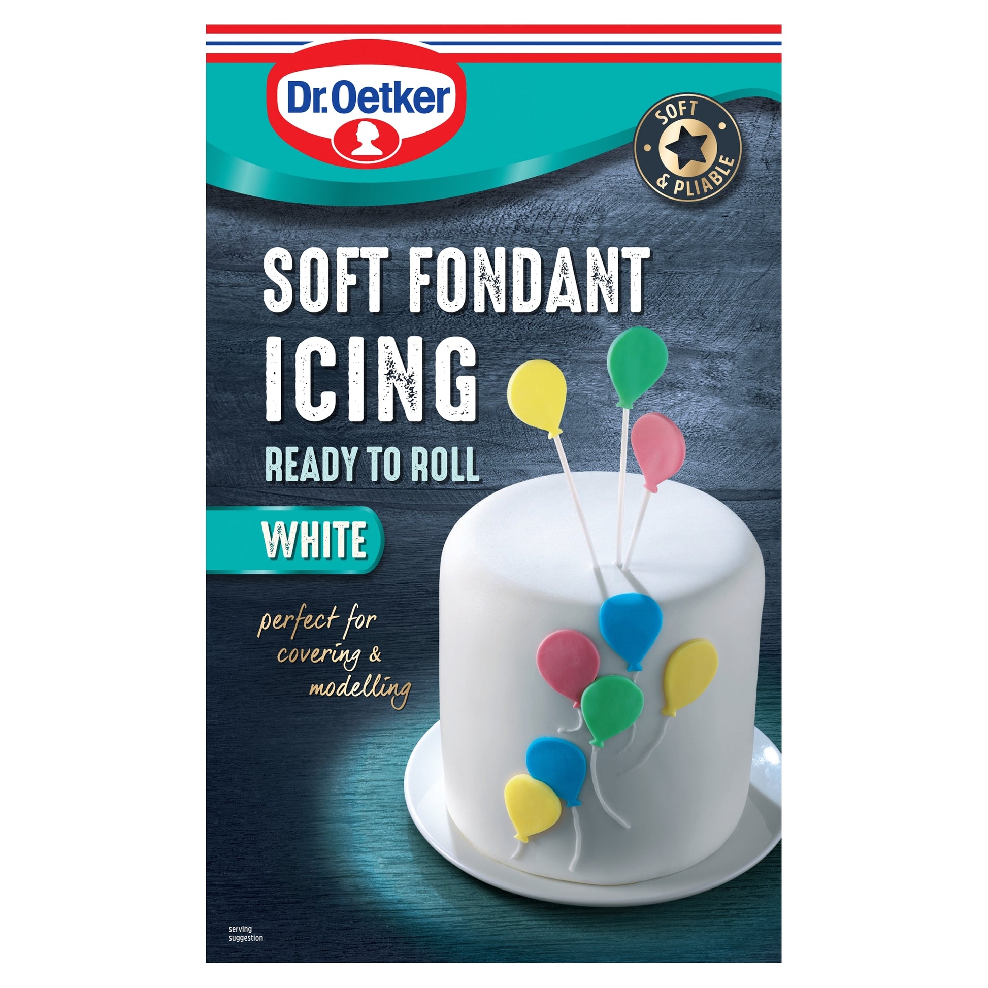 Dr Oetker Ready To Roll White Icing 1Kg — image 1