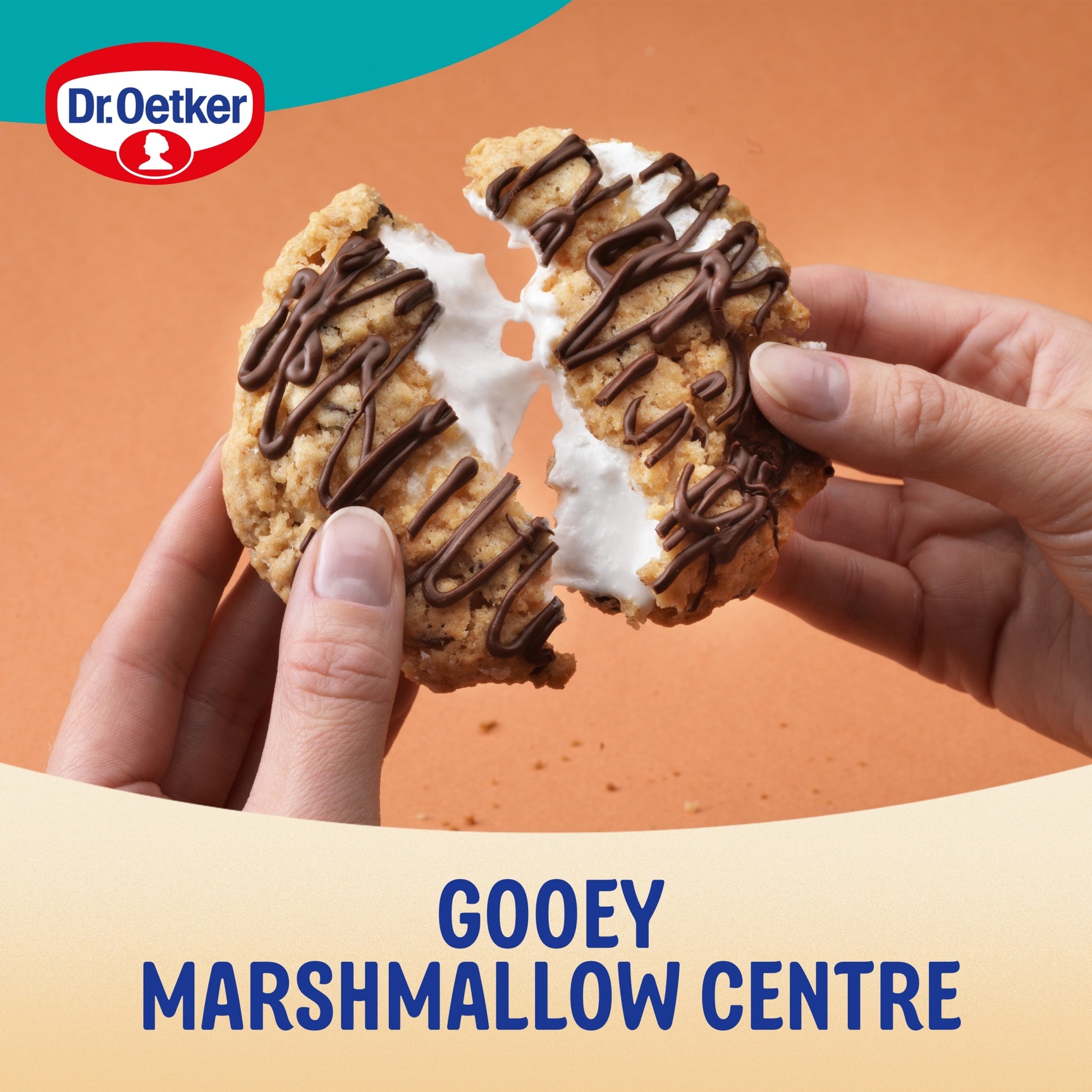 Dr. Oetker Smores Stuffed Cookie Mix 340g — image 2