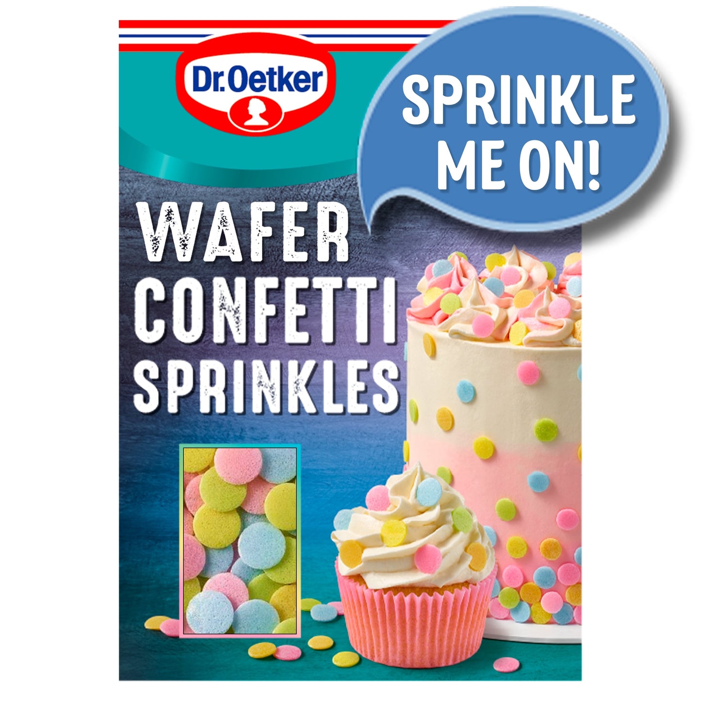 Dr. Oetker Wafer Confetti Sprinkles 9g — image 1